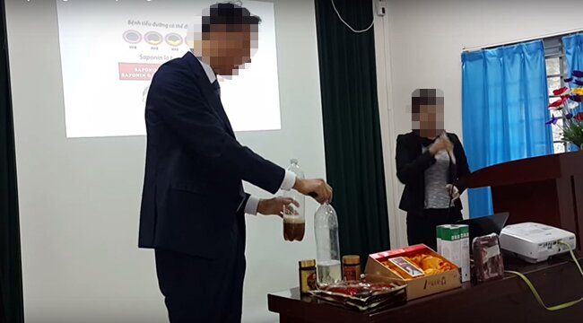 Hội thảo bán sâm trá hình